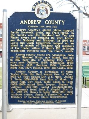 Andrew County Marker image, Touch for more information