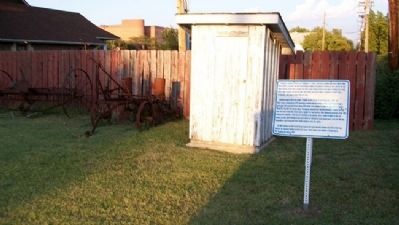 Outhouse and Marker image, Touch for more information