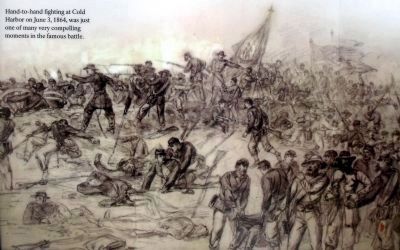 Combat at Cold Harbor image. Click for full size.
