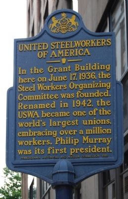 United Steelworkers of America Historical Marker