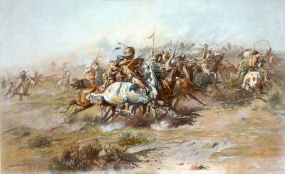 "The Custer Fight" image. Click for full size.