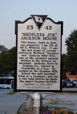 Shoeless Joe Jackson Virtual Hall of Fame - The Chicago Years 1915