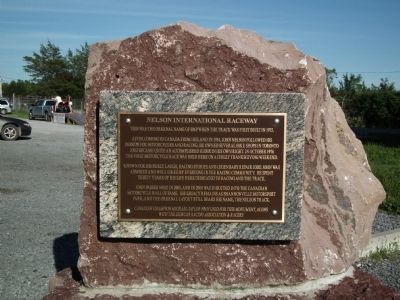 Nelson International Raceway Marker image, Touch for more information