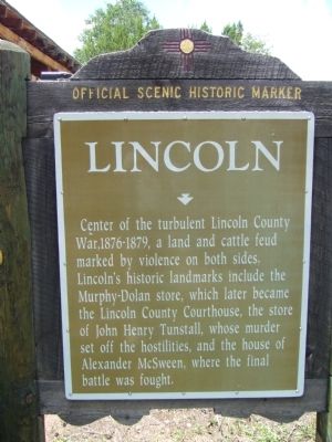 <i>Side B:</i> Lincoln Marker image, Touch for more information