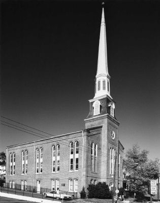 Court Street Baptist Church, 1880 image. Click for full size.