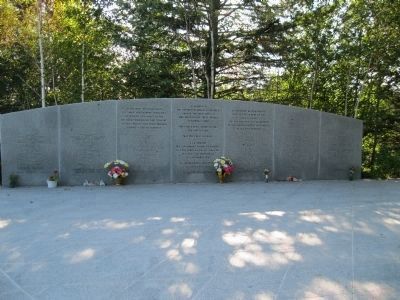Swissair Flight 111 Memorial image, Touch for more information