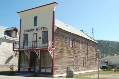 Yukon Hotel and Marker image, Touch for more information