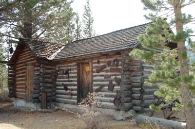 The Hayden Cabin - out-building image. Click for full size.