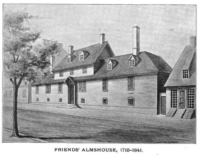 Friends Almshouse, 1713–1841 image. Click for full size.
