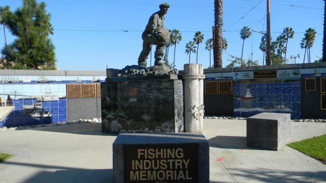 Fishing Industry Memorial image. Click for full size.