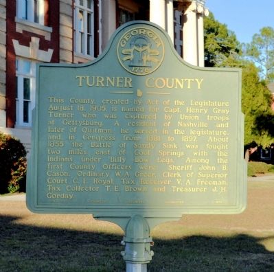 Turner County Marker image. Click for full size.