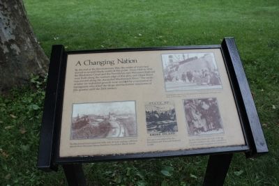 A Changing Nation Marker image, Touch for more information