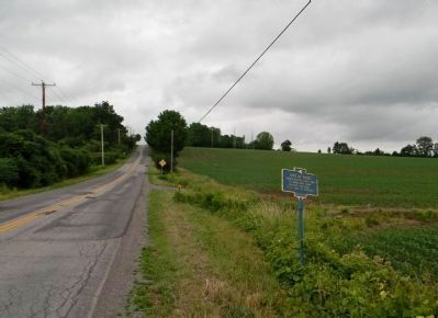 Wide view of the Site of First Quaker Meeting House Marker image, Touch for more information