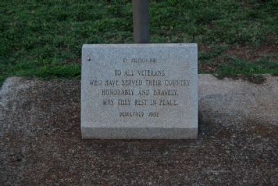 New Silver Brook Veterans Monument image. Click for full size.