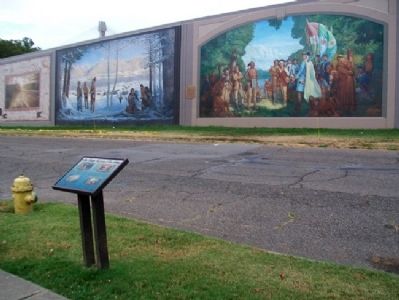 Scioto County, Experience Our Heritage Marker and Murals image, Touch for more information