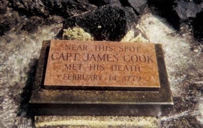 Captain James Cook Marker image, Touch for more information