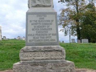 Mosby's Men Marker image. Click for full size.