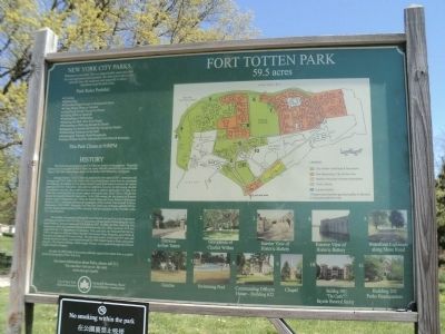 Fort Totten Park Map Fort Totten Park Historical Marker