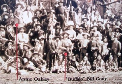 Photo on Annie Oakley Marker image, Touch for more information