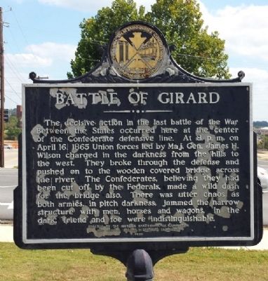 Battle Of Girard Marker image, Touch for more information