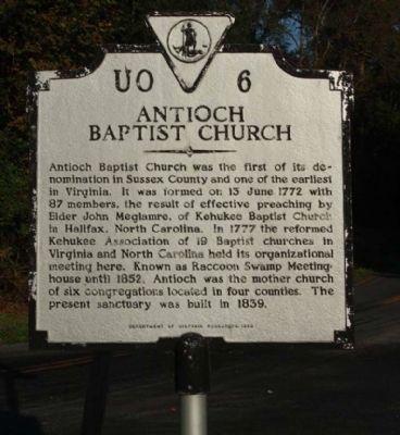 Historical marker unveiled for Antioch Missionary Baptist Church