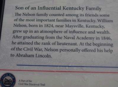 Son of an Influential Kentucky Family image. Click for full size.