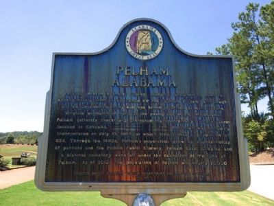 Pelham, Alabama Marker image. Click for full size.