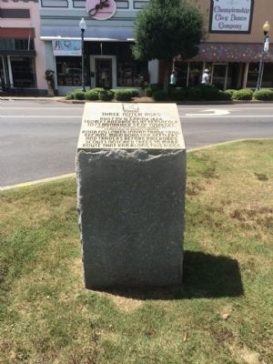 Three Notch Road Monument image, Touch for more information