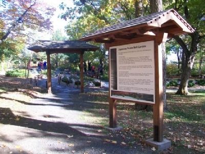 Japanese Peace Bell Garden and Marker image, Touch for more information