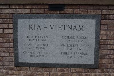 KIA - Vietnam Memorial image. Click for full size.