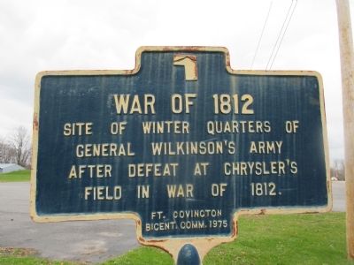 War of 1812 Marker image, Touch for more information