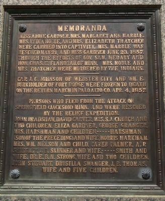 Massacre Monument Marker image, Touch for more information