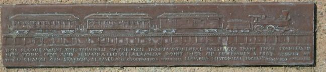 The 1st Transcontinental Railroad Main Marker image, Touch for more information