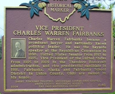 Address by Charles W. Fairbanks at opening of Minnesota State Fair