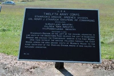 Twelfth Army Corps Marker image, Touch for more information