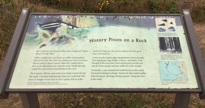 History Pivots on a Rock Marker image. Click for full size.