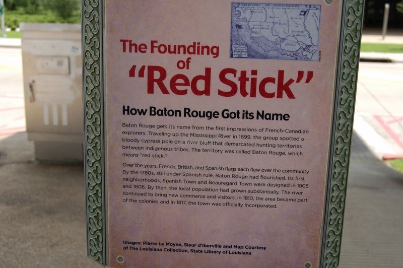 The Red Stick History  Founding Of Baton Rouge, LA