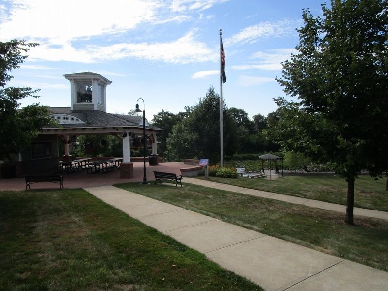 The Tilton Mills Marker in Riverfront Park image, Touch for more information