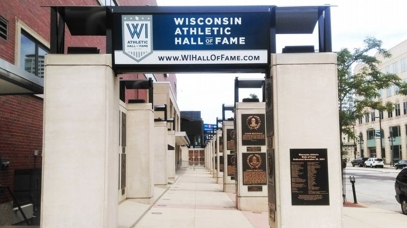 Wisconsin Athletic Hall of Fame image, Touch for more information