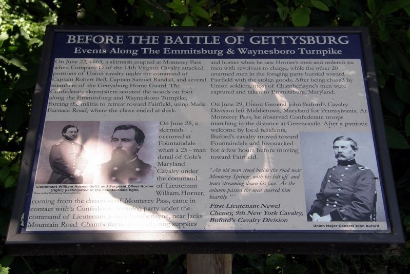 The Battle of Fountain Dale Marker image, Touch for more information