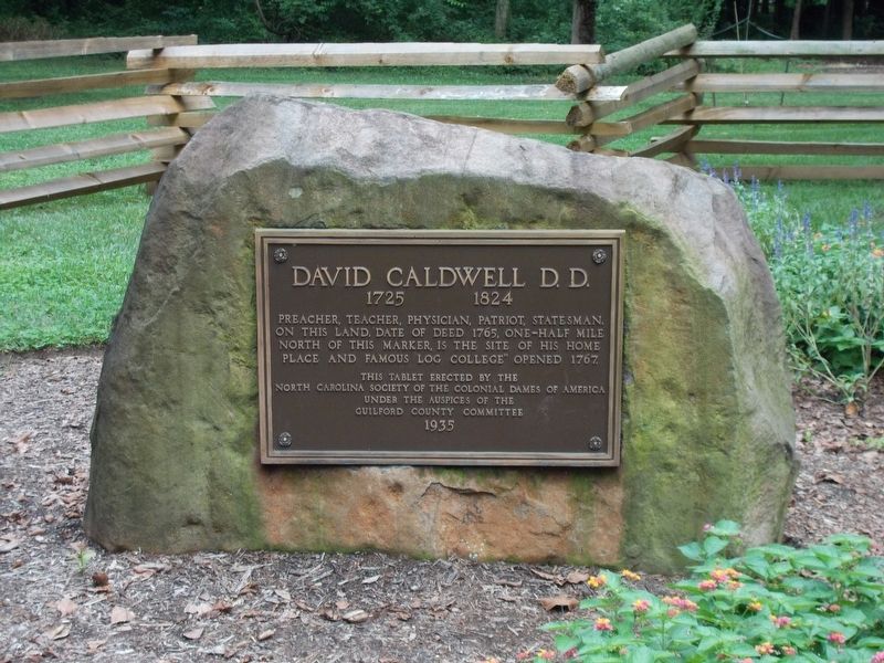 David Caldwell D.D. Marker image, Touch for more information