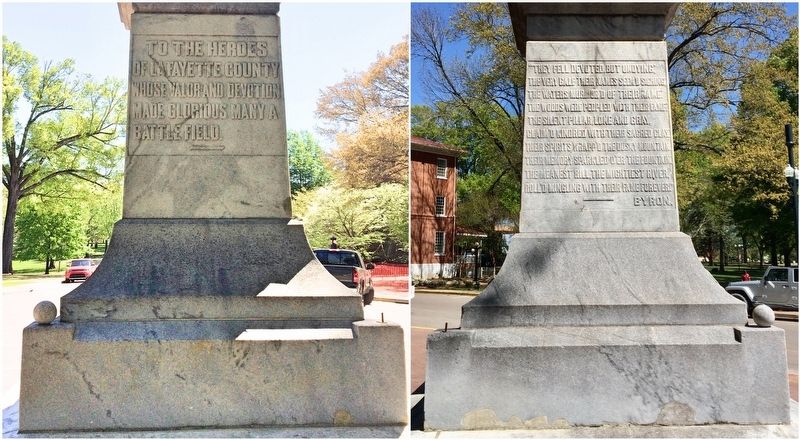 Monument south and west sides. image. Click for full size.