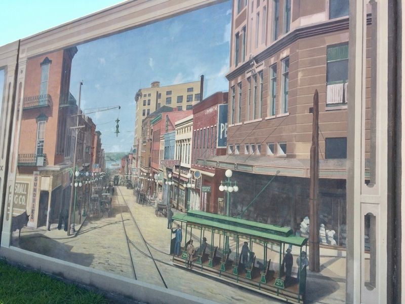 Washington Street Mural image, Touch for more information
