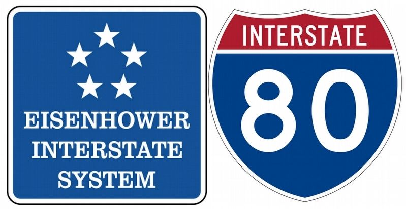 Highway Shield for Todays New York City to San Francisco Interstate Highway image. Click for full size.