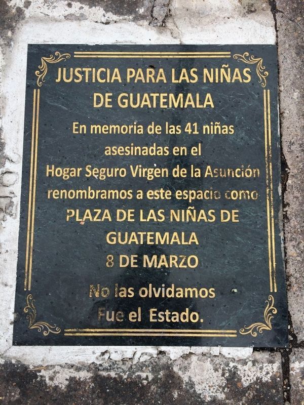 Tragedy of the “Virgen de la Asuncin” Safe Home Marker image. Click for full size.