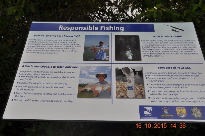 Responsible Fishing Historical Marker