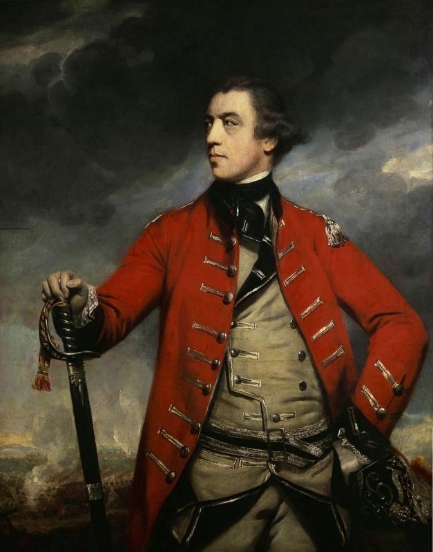 British General John Burgoyne (1722–1792) image. Click for full size.
