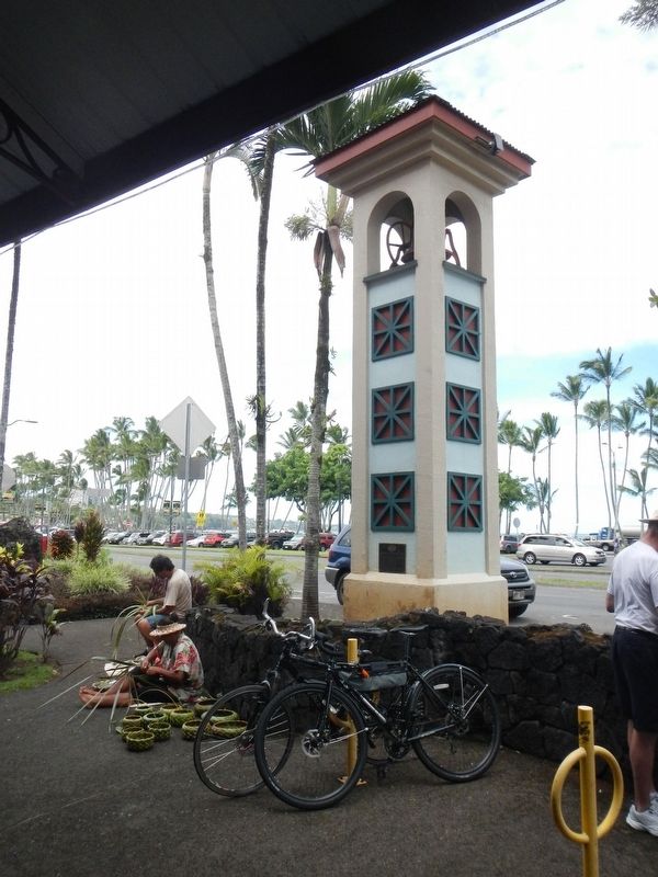 Hilo Town Plantation Bell Tower and Marker image, Touch for more information