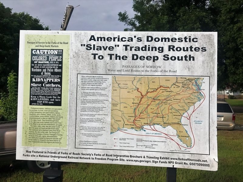 Deep South States Road Map