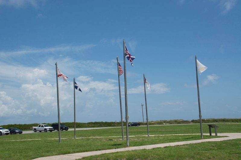 Colors of Significance Historic Flags of Mobile Point Marker image, Touch for more information